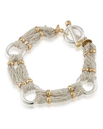 Ralph Lauren Two-Tone Linked Bracelet | Bloomingdale's