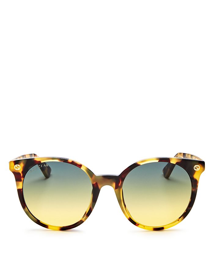 GUCCI Women's Pantos Round Sunglasses, 52mm,GG0091S21252