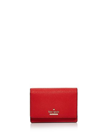 kate spade new york Cameron Street Beca Saffiano Leather Wallet |  Bloomingdale's