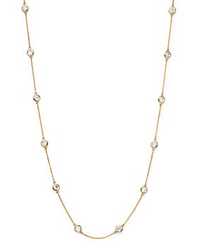 Bloomingdale's - Diamond Station Necklace in 14K Yellow Gold, 2.60 ct. t.w. - 100% Exclusive
