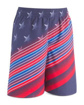 boys under armour swim trunks