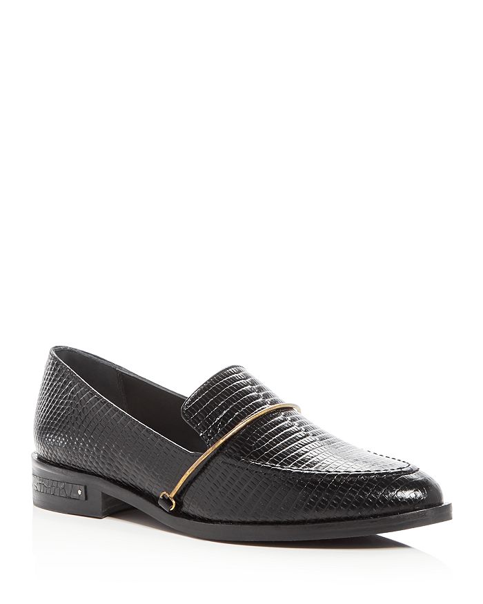 Freda Salvador Light Embossed Loafers | Bloomingdale's