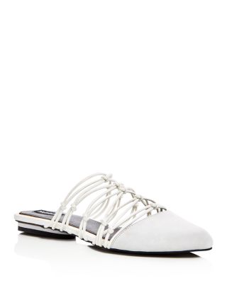 JAGGAR Series Strappy Knotted Mules | Bloomingdale's