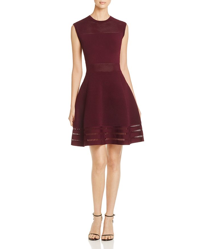 Ted baker aurbray knitted skater top dress