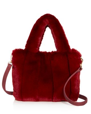 Street Level - Faux-Fur Tote