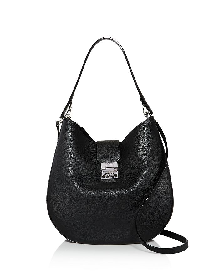 Mcm patricia park avenue leather shoulder bag deals