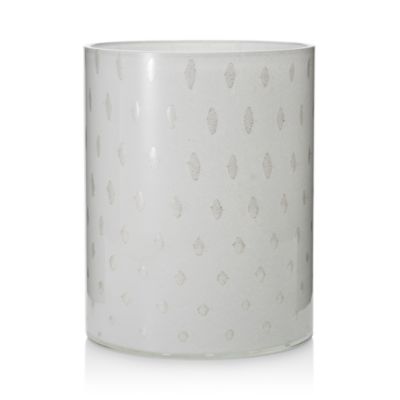 Contessa White Wastebasket