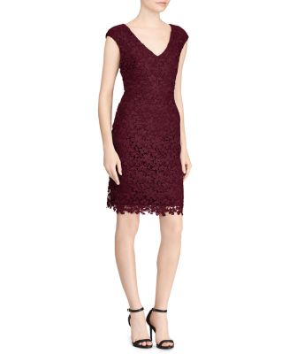 Ralph Lauren Floral Lace Dress | Bloomingdale's