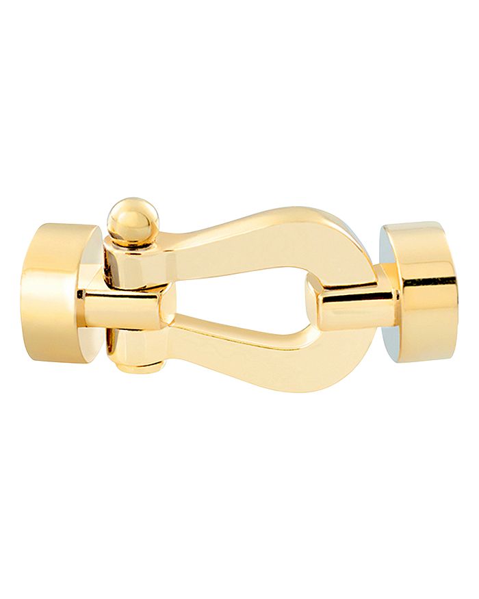 Fred 18k Yellow Gold Force 10 Medium Buckle