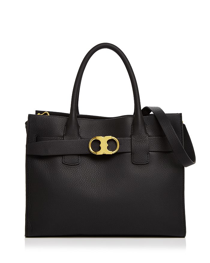 Tory burch gemini link leather tote sale
