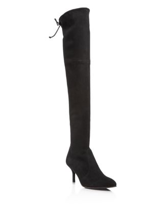 Stuart Weitzman Women's Tiemodel Suede Over-the-Knee Boots | Bloomingdale's