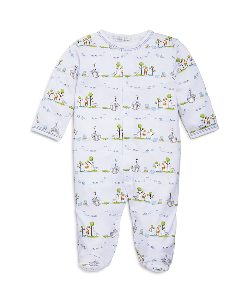 KISSY KISSY BOYS' NOAH'S ARK PRINT FOOTIE - BABY F1635304P
