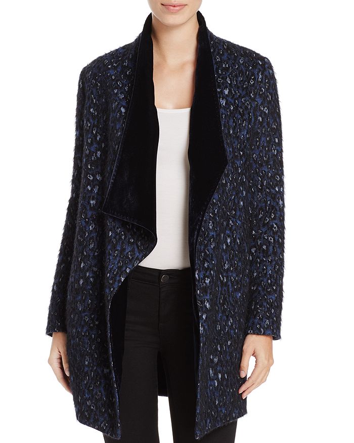 Elie Tahari Christina Reversible Shawl Collar Coat Bloomingdale s