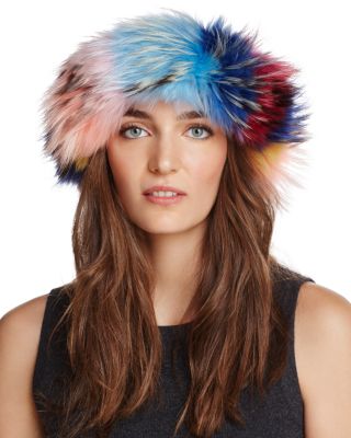 fur hat bloomingdales