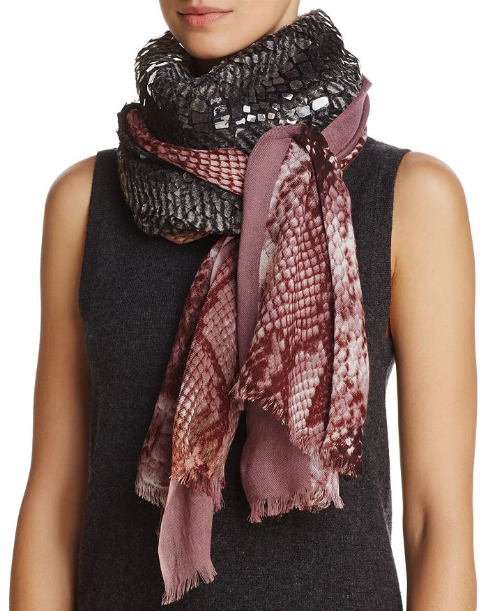 Saldarini Python Print Scarf Bloomingdale s