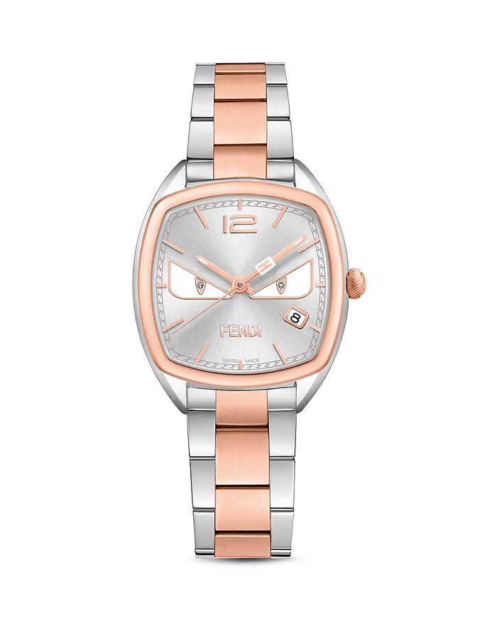 Fendi Momento Bugs Two Tone Watch 31.5mm Bloomingdale s