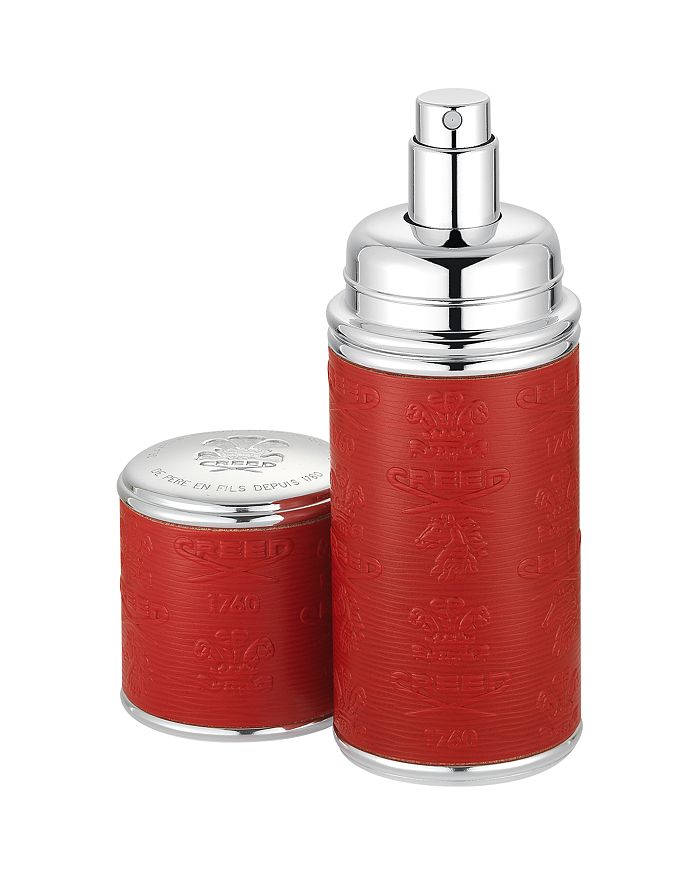 CREED DELUXE LEATHER & SILVER-TONE BOTTLE ATOMIZER,1605000481