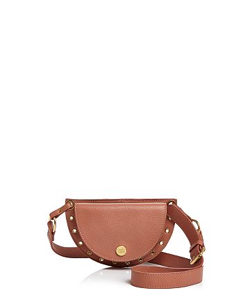 See by Chlo&eacute; - Kriss Convertible Suede and Leather Belt Bag