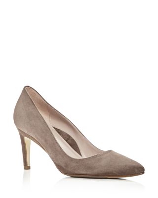 Gabriela Suede Pointed Toe Pumps 