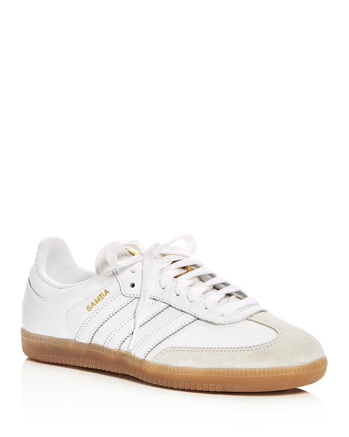 Adidas Women's Samba Leather Lace Up Sneakers | Bloomingdale's