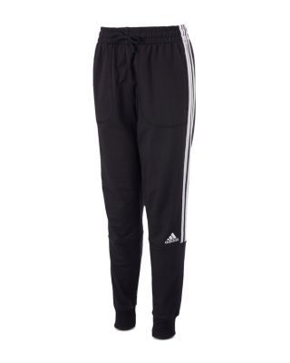 adidas black and white striped joggers