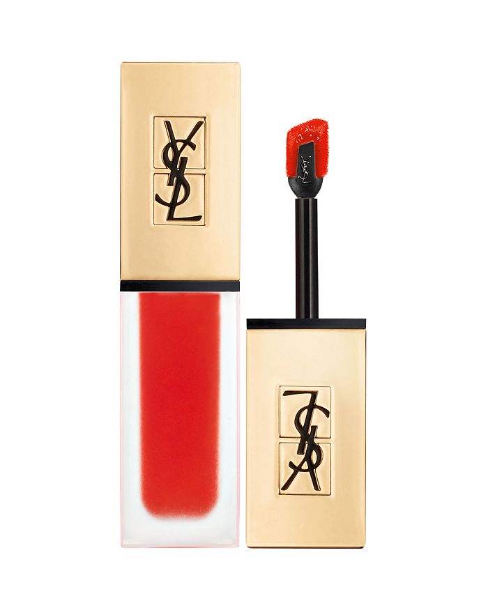 Saint Laurent Tatouage Couture Liquid Matte Lip Stain In 13 True Orange