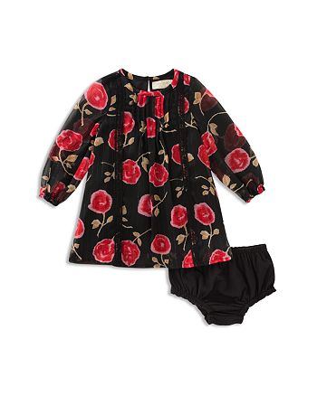 Kate Spade New York Girls Metallic Chiffon Dress Bloomers Set