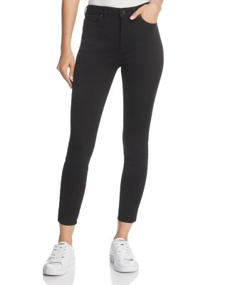 DL1961 - Chrissy High-Rise Ankle Skinny Jeans in Ink Black
