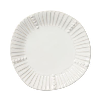 VIETRI - Incanto Stone Aqua Stripe Salad Plate