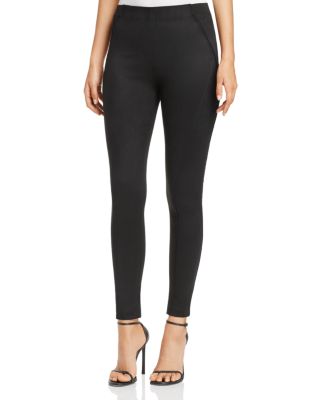 Elie Tahari Trina Seamed Faux Suede 