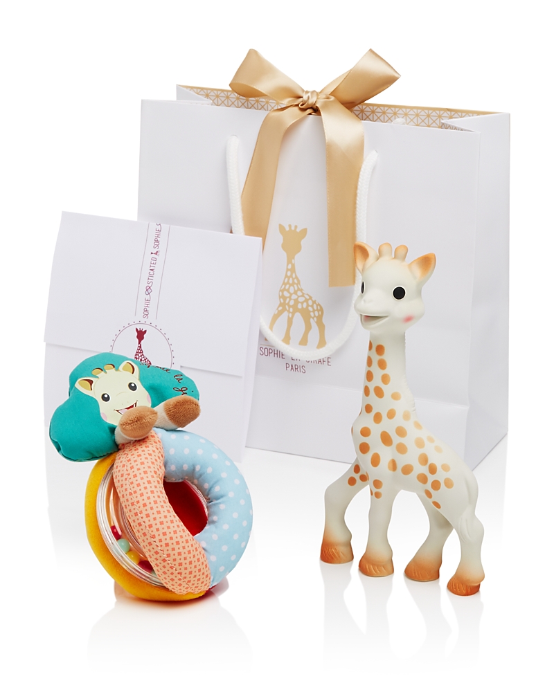 Sophie La Girafe Sophisticated Set With & Rattle - Ages 0+