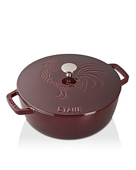 Staub - 3.75-Quart Essential French Oven, Rooster Lid