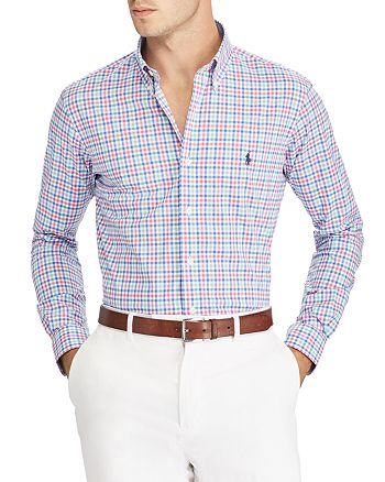 Polo Ralph Lauren Plaid Classic Fit Button-Down Shirt | Bloomingdale's