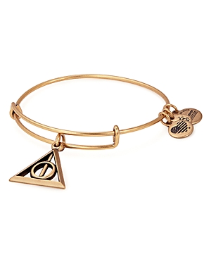 ALEX AND ANI ALEX AND ANI DEATHLY HALLOW EXPANDABLE WIRE BANGLE,AS17HP21RG