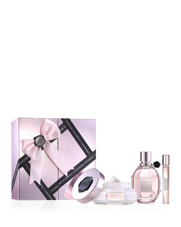 Viktor&Rolf Viktor & Rolf Flowerbomb Eau de Parfum & Body Cream Gift ...