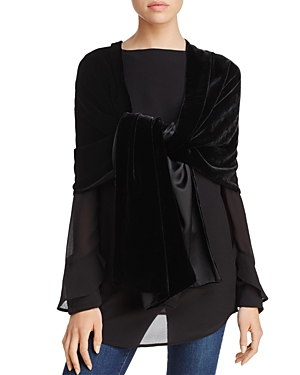 Eileen Fisher Velvet Wrap at Bloomingdale's