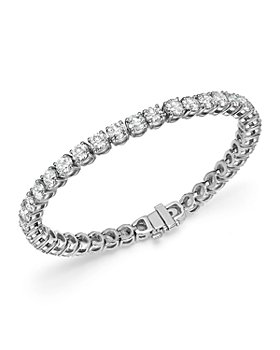 Bloomingdale's - Diamond Tennis Bracelet in 14K White Gold, 12.0 ct. t.w. - 100% Exclusive