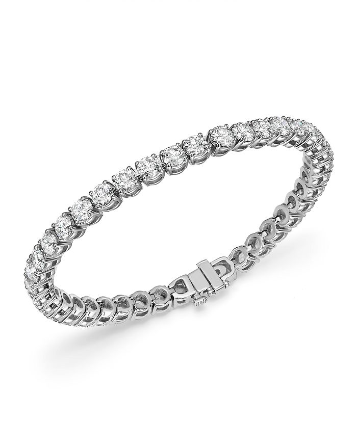 Bloomingdale's Diamond Tennis Bracelet In 14k White Gold, 12.0 Ct. T.w. - 100% Exclusive