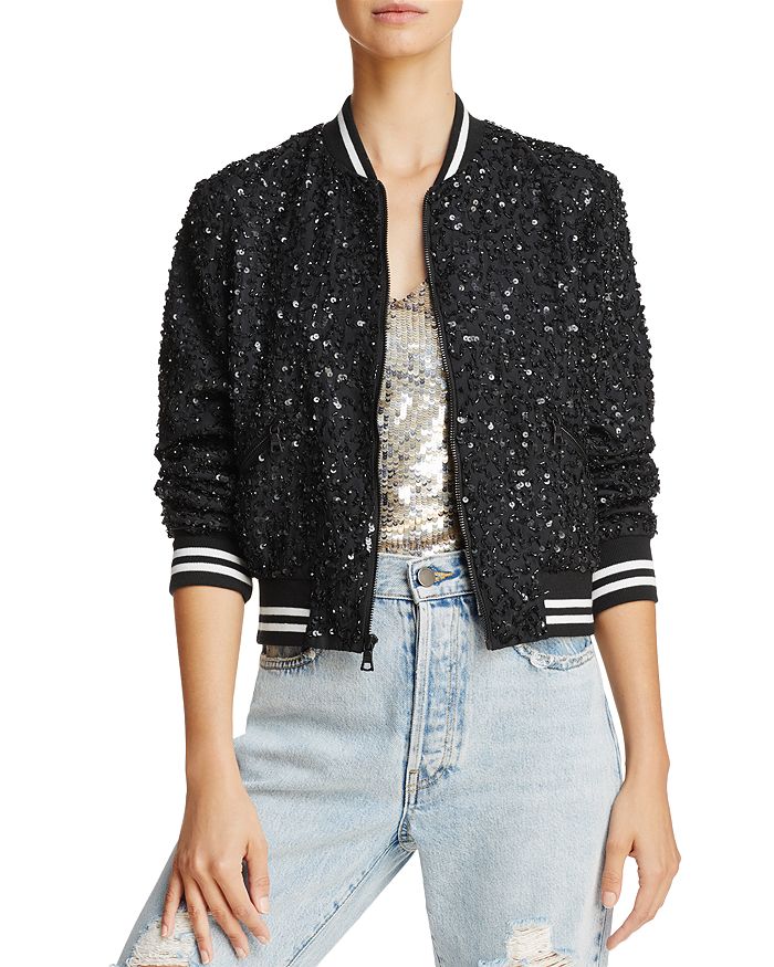 Alice and Olivia Alice Olivia x The Beatles Lonnie Embellished