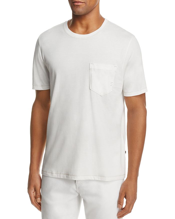 BILLY REID WASHED COTTON POCKET TEE,104-183