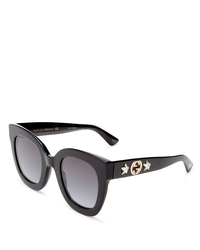 Gucci Oversized Square Sunglasses, 49mm | Bloomingdale's