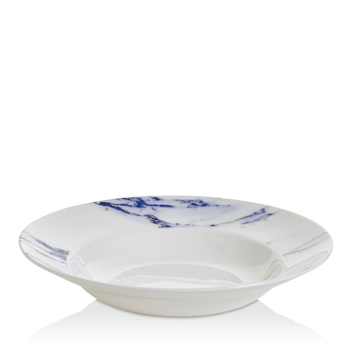 Prouna Marble Soup Bowl In Azure