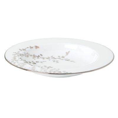 kate spade new york - Kate Spade "Gardner Street" Platinum Rim Soup