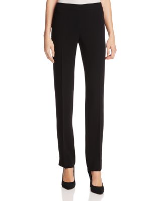Lafayette 148 New York - Bleecker Silk Straight-Leg Pants