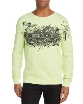 burberry crew neck sweatshirt