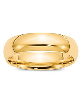 Bloomingdale's - Men's 6mm Comfort Fit Band Ring in 14K Yellow Gold - 100% Exclusive