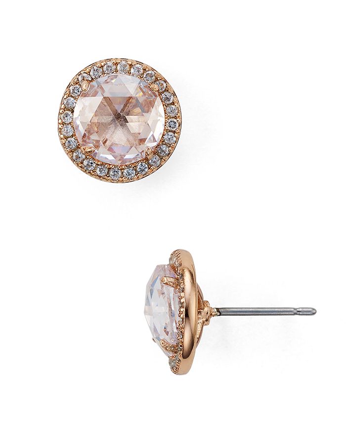 kate spade new york Pav Halo Stud Earrings Bloomingdale s