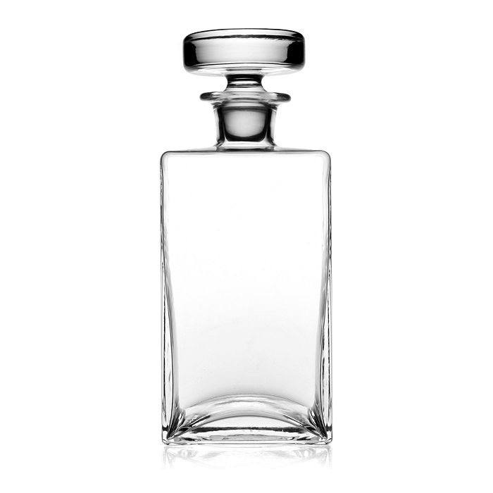 Shop William Yeoward Crystal American Bar Lillian Plain Square Decanter In Clear