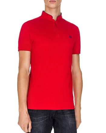 The Kooples New Shiny Piqué Slim Fit Polo | Bloomingdale's
