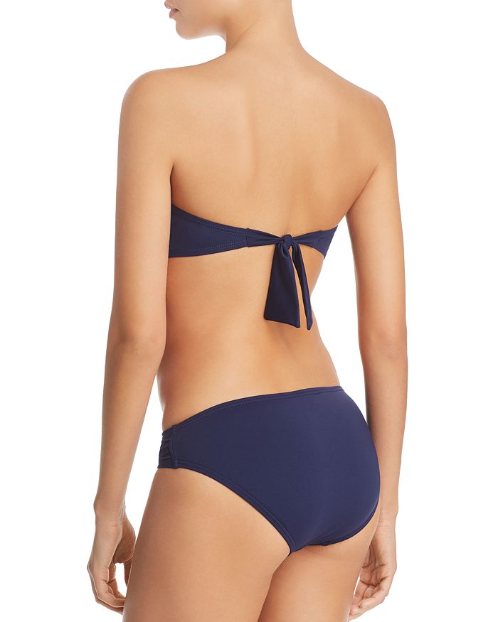 Shop Tommy Bahama Pearl Shirred Hipster Bottom In Navy